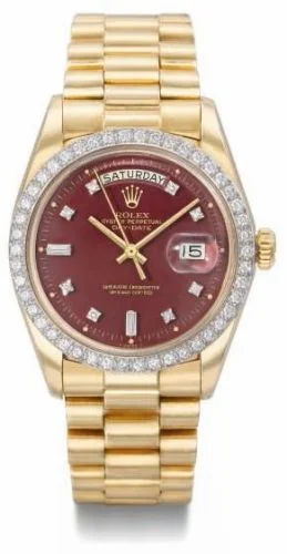 Rolex Day-Date 1804 1804 Oxblood Stella